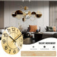 3D Metal Wall Art Clock – Modern Decorative Silent Wall Clock