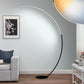 MASTHDF 65-Inch Arched Floor Lamp with Remote Control – Dimmable LED Lighting for Bedroom & Living Room
