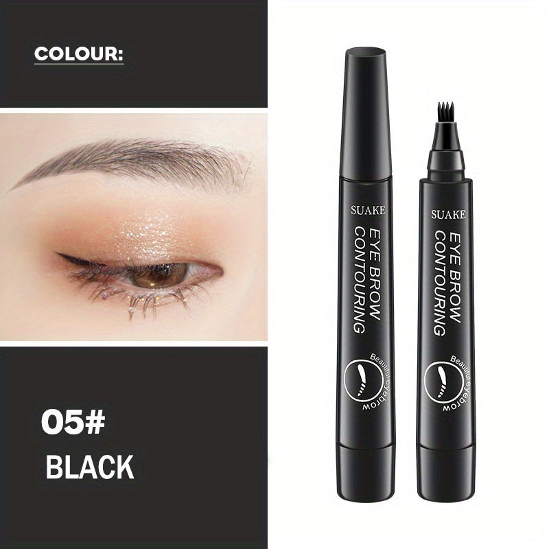 SUAKE Four-Prong Eyebrow Pencil – Waterproof Micro-Fork Brow Pen