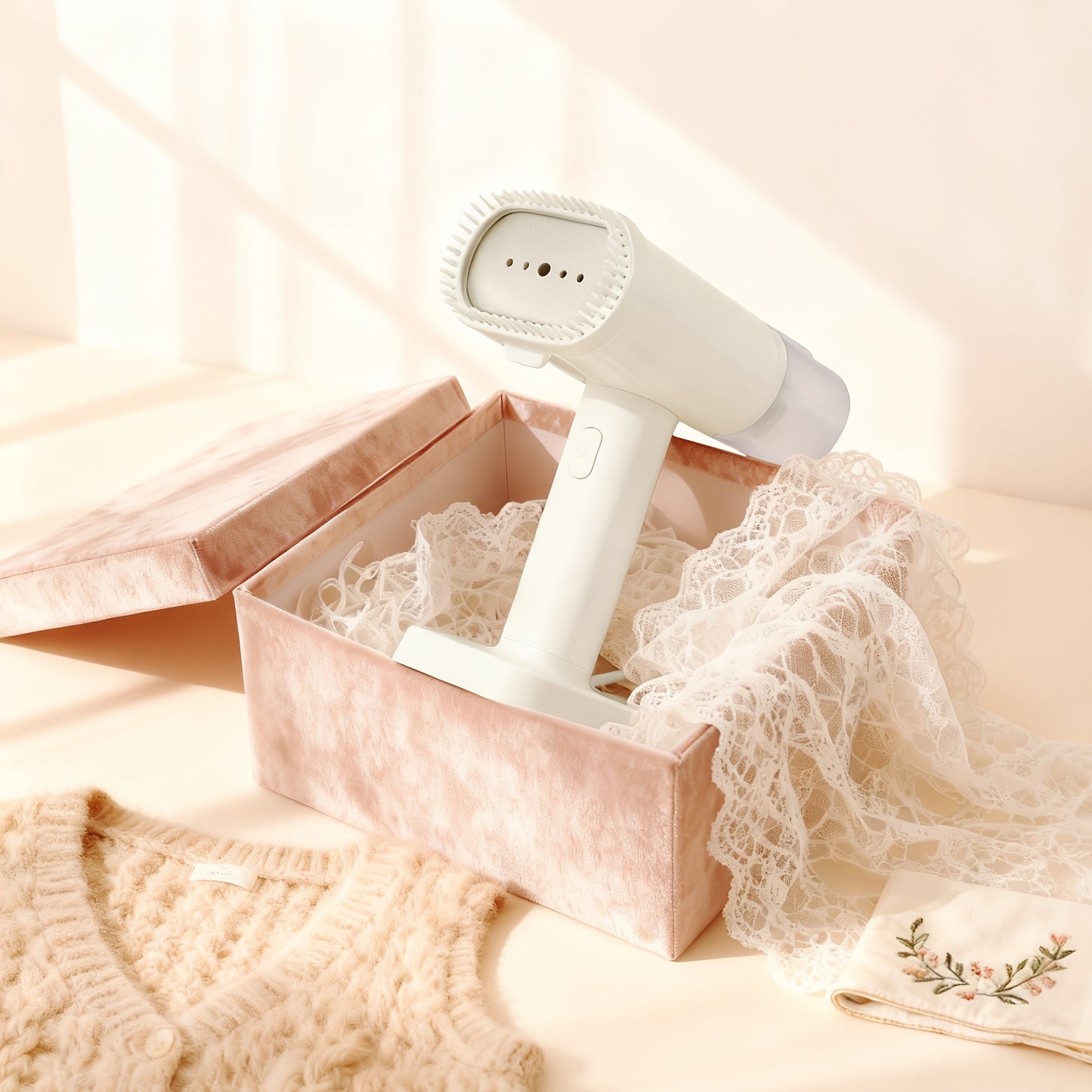 1100W Handheld Garment Steamer – Fast Heat Travel Clothes Steamer