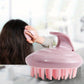 Shampoo Scalp Massage Brush – Manual Hair Care Comb for Wet & Dry Use