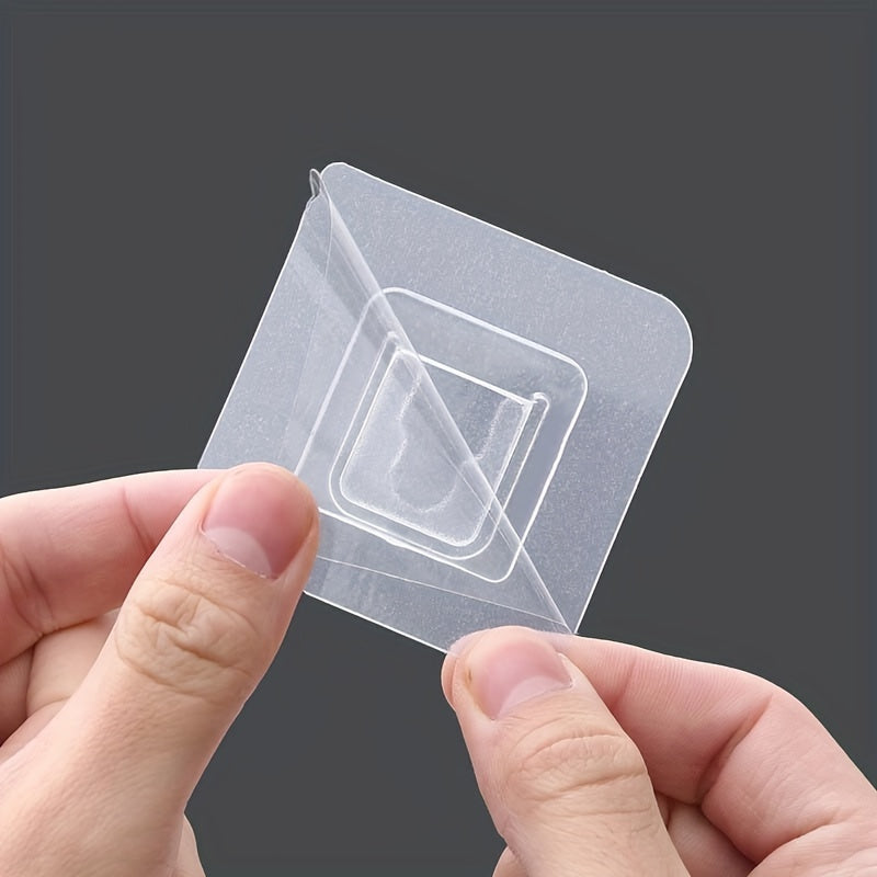 10-Pack Adhesive Wall Hooks – No-Drill Waterproof Utility Hooks for Kitchen & Bathroom