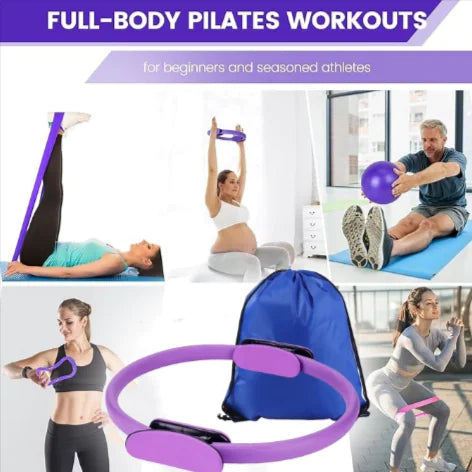 13-Piece Yoga & Pilates Set – Full-Body Training & Recovery Kit
