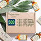 Roomsium Victor Collection – Calendula Therapy Guest Amenities Set (125, 250, 500 Pieces) Made in Turkey