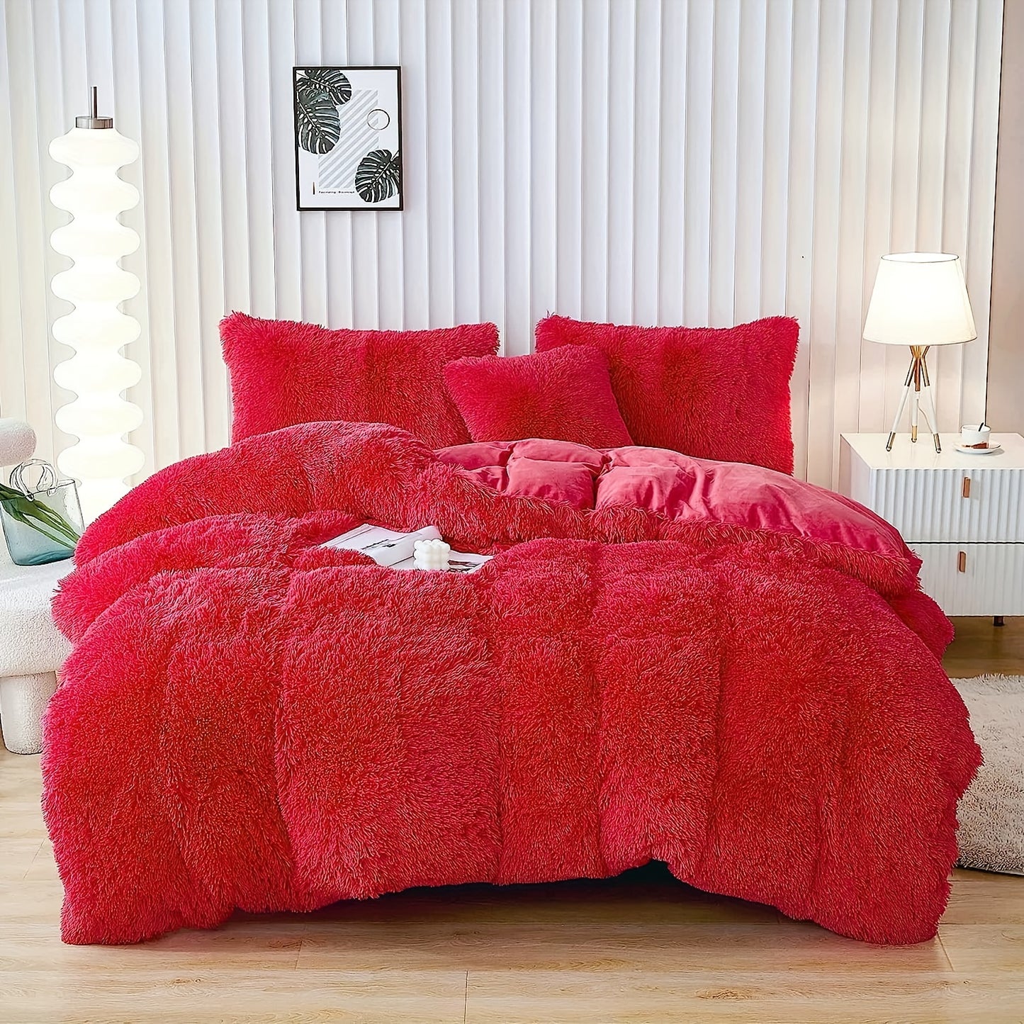 Plush Zippered Duvet Cover Set – Soft All-Season Bedding