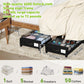2-Pack Under Bed Storage with Wheels – 60L Each