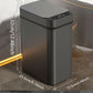 2 Pack Motion Sensor Trash Can Slim Bathroom Bin