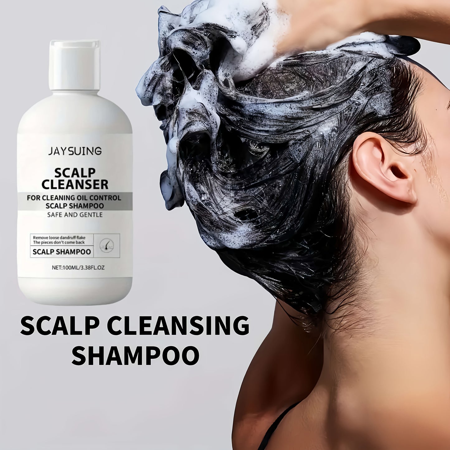 Scalp Repair Shampoo with Hyaluronic Acid – Dandruff Care Cleanser