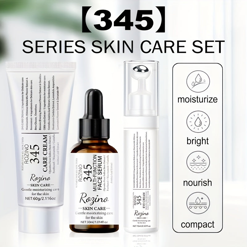 Vitamin C Skincare Set – Eye Serum & Moisturizing Cream Kit