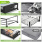 2-Pack Under Bed Storage with Wheels – 60L Each