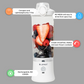 X Ice Crushing Portable Blender – 24oz Cordless Blender with Travel Bottle