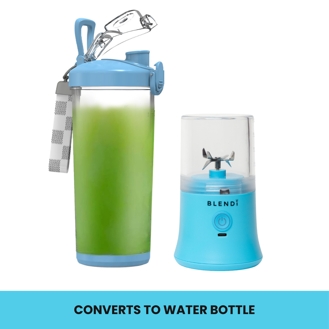 X Ice Crushing Portable Blender – 24oz Cordless Blender with Travel Bottle