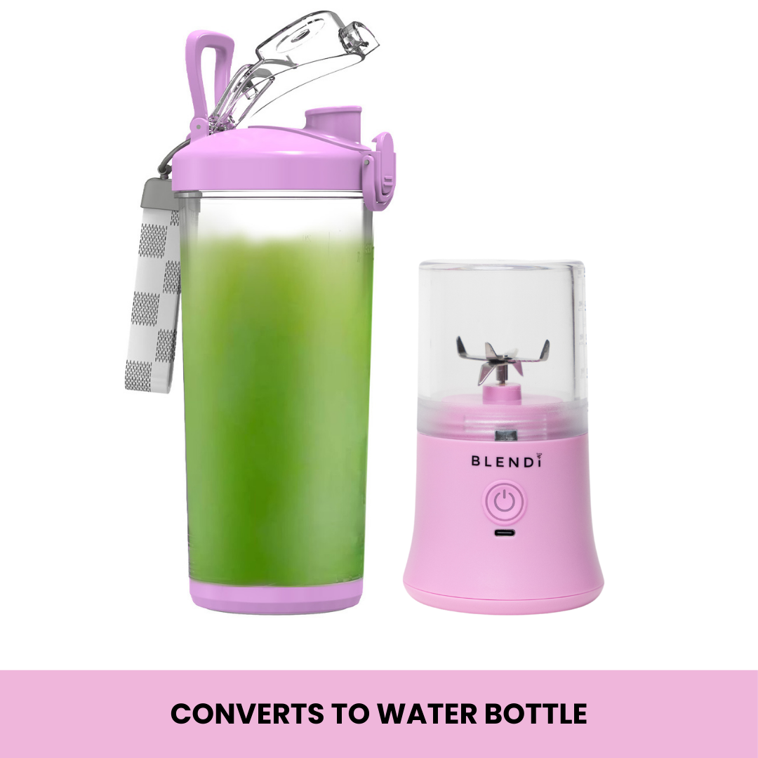 X Ice Crushing Portable Blender – 24oz Cordless Blender with Travel Bottle