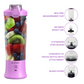X Ice Crushing Portable Blender – 24oz Cordless Blender with Travel Bottle