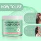 Rosemary Mint Scalp Scrub with Massager – Exfoliating Hair Care