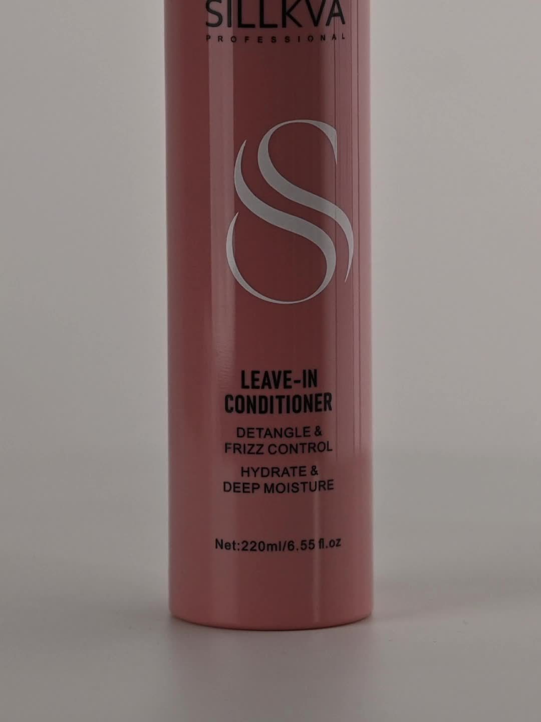 SILLKVA Leave-In Hair Treatment Spray – Detangler & Heat Protectant