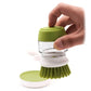 Dishwashing & Pot Washing Brush with Liquid Soap Base – Anti-Slip Tableware Cleaner