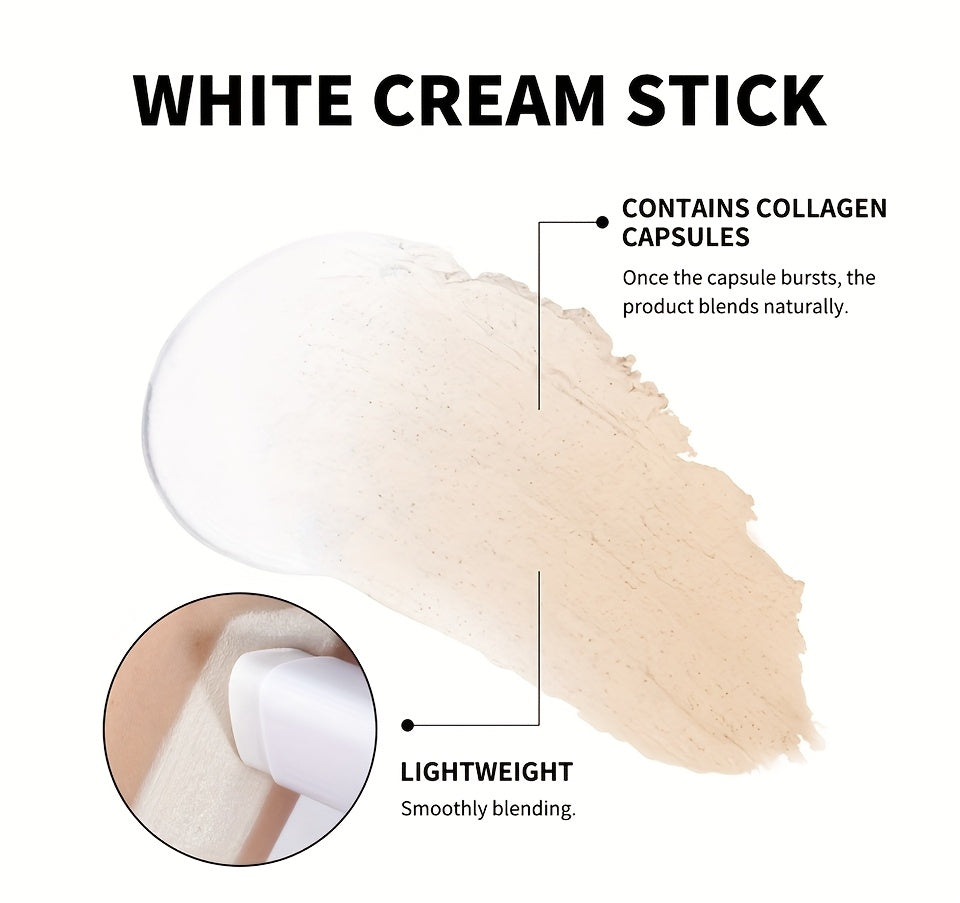 Color-Adapting Foundation Stick – Matte Coverage with Dual Brush