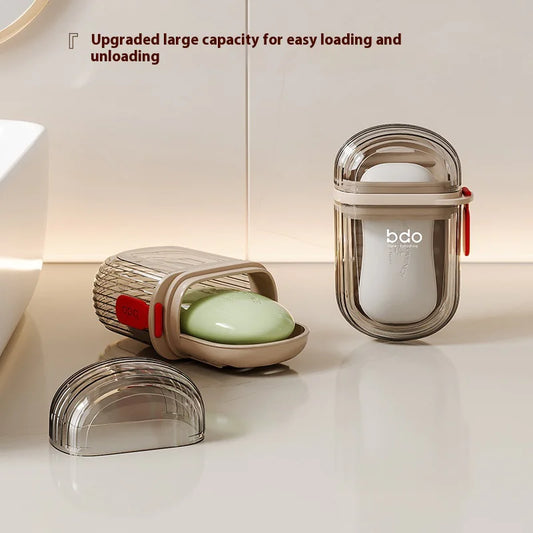 Portable Soap Box – Leak-Proof Travel Soap Case