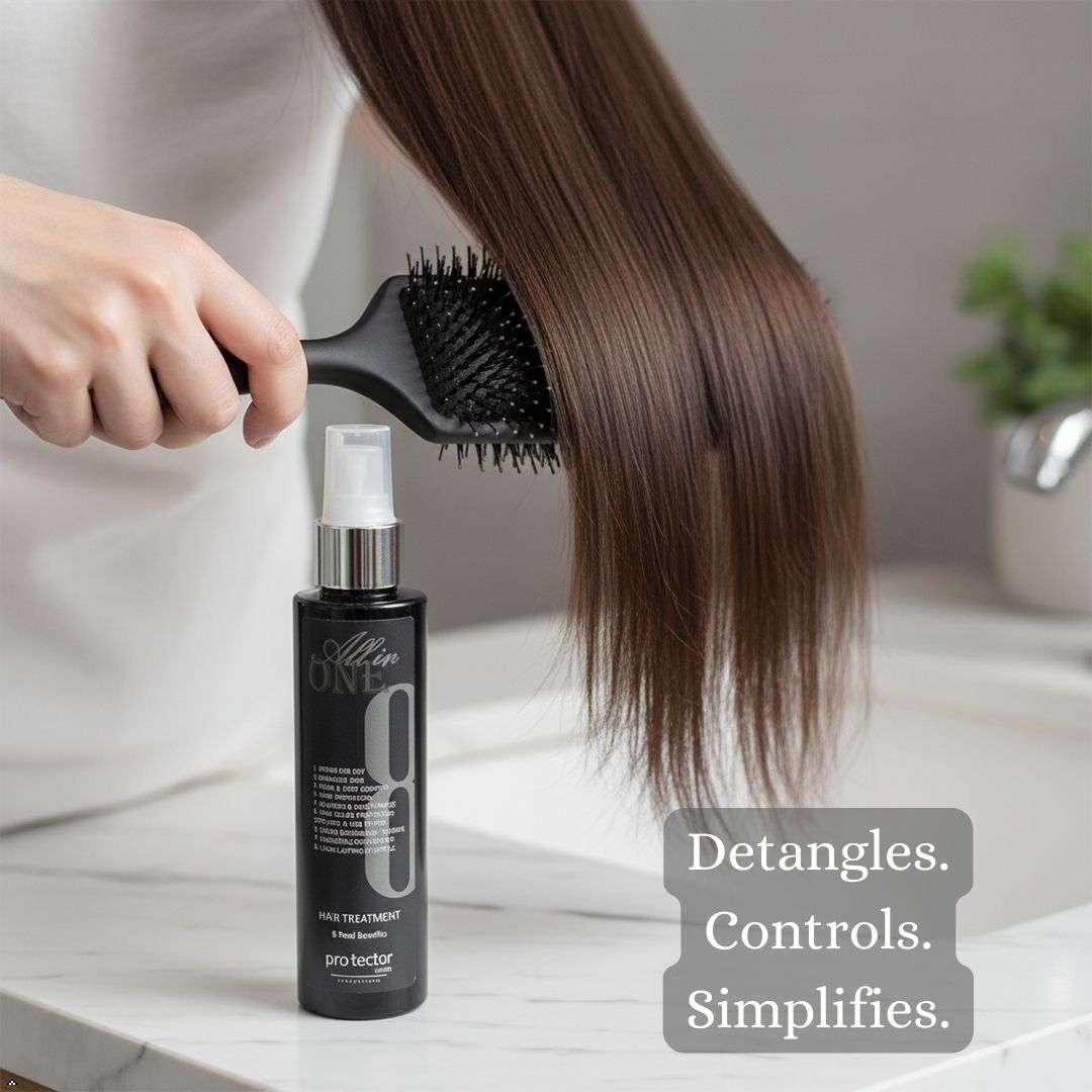 All-In-One Hair Treatment Spray – Repair, Heat Protection & Frizz Control
