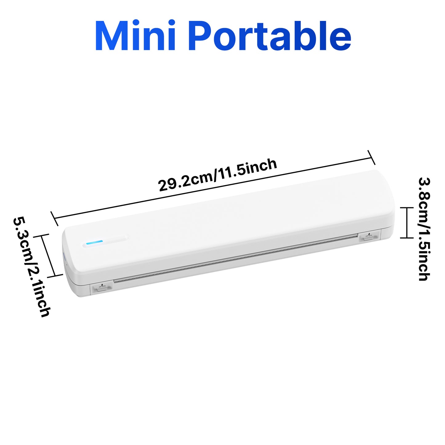 Mini Portable Wireless Thermal Printer | Inkless Bluetooth Travel Printer