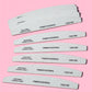 10PCS Nail File Buffer – Professional Emery Manicure Files