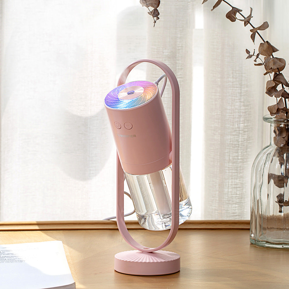Magic Shadow USB Air Humidifier with Projection Night Light – Mini Ultrasonic Mist Diffuser