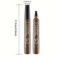 SUAKE Four-Prong Eyebrow Pencil – Waterproof Micro-Fork Brow Pen