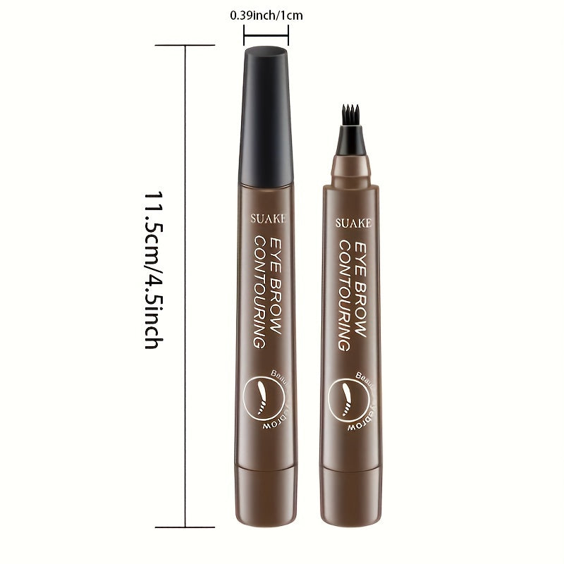 SUAKE Four-Prong Eyebrow Pencil – Waterproof Micro-Fork Brow Pen