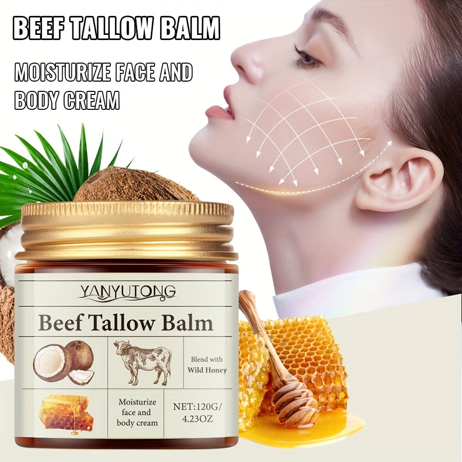 YANYUTONG Grass-Fed Tallow & Honey Body Balm 120g