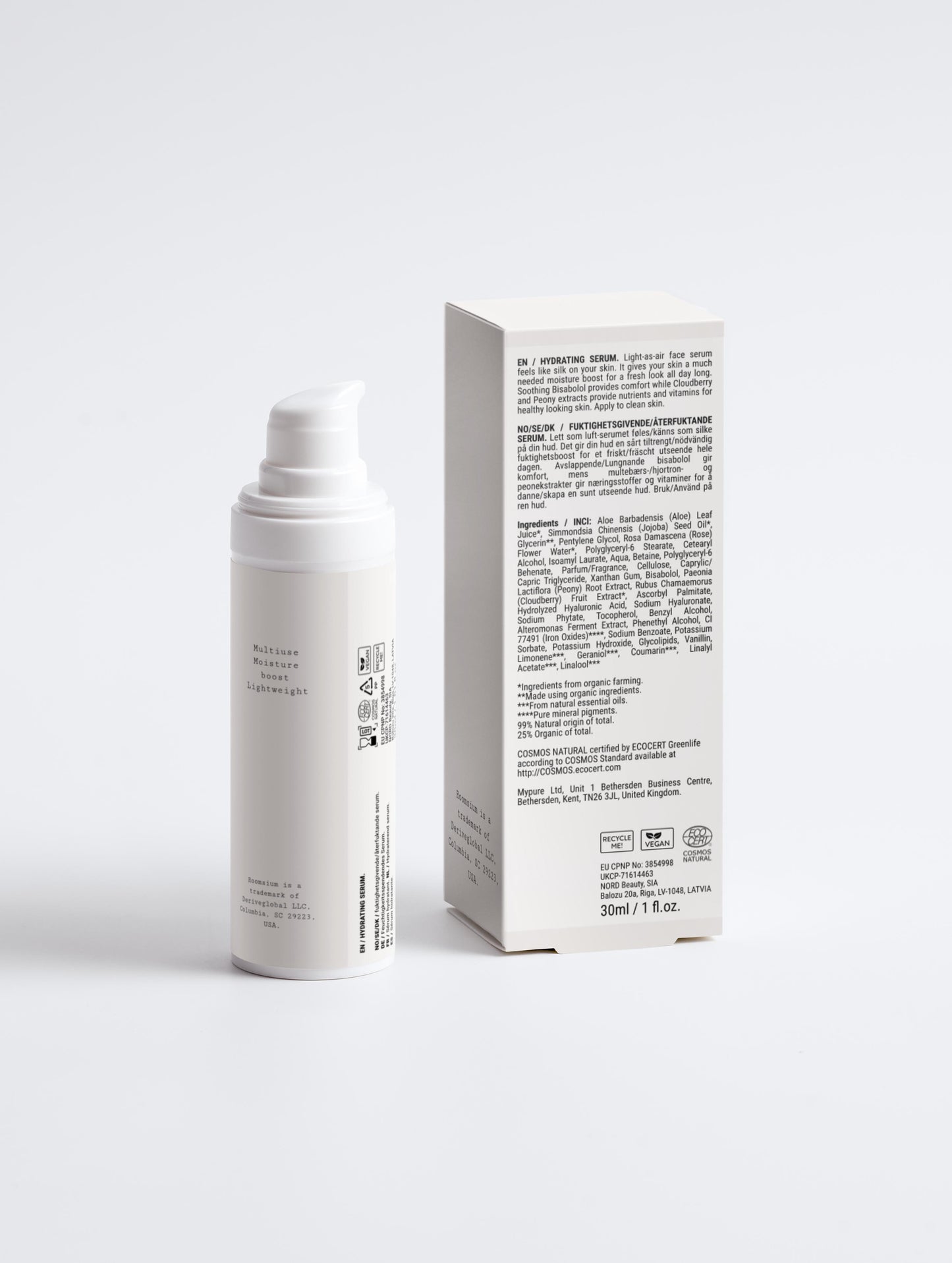 Roomsium Hydrating Skincare Duo With Hyaluronic Acid