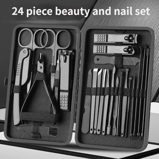 24-Piece Nail Care & Grooming Tool Set