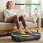 MERACH Vibration Plate Exercise Machine with LED Lights & Bluetooth – Full-Body Fitness Platform
