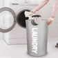 Fabric Heavy Duty Laundry Basket With Aluminum handle