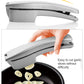Manual Garlic Press – Heavy-Duty Aluminum Alloy Garlic Crusher & Slicer