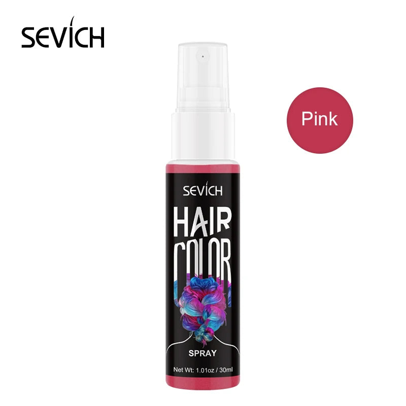 Temporary Hair Color Spray 30ml – Washable Styling Color