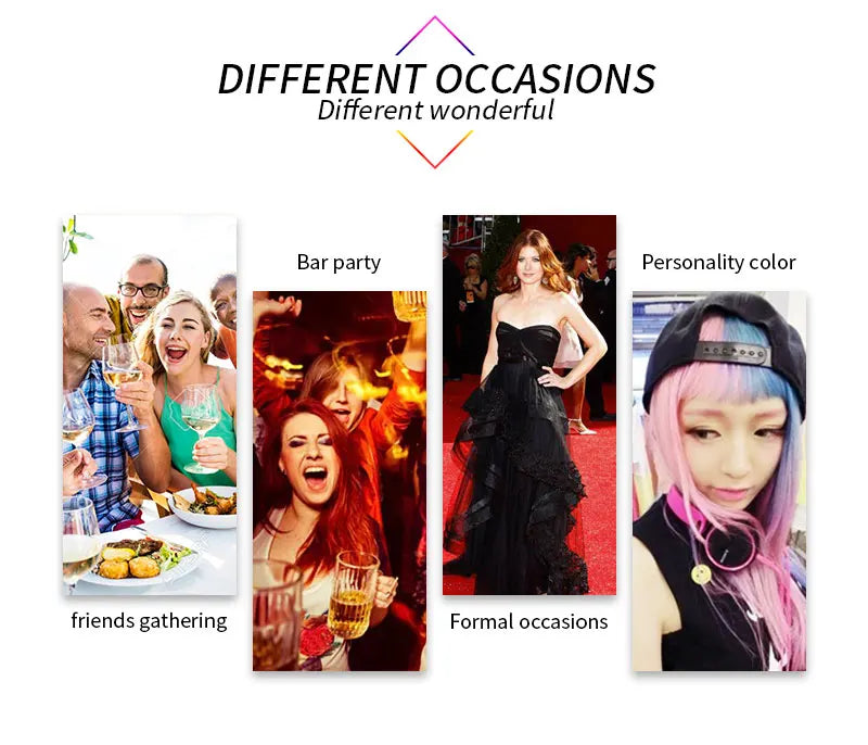 Temporary Hair Color Spray 30ml – Washable Styling Color