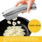 Manual Garlic Press – Heavy-Duty Aluminum Alloy Garlic Crusher & Slicer