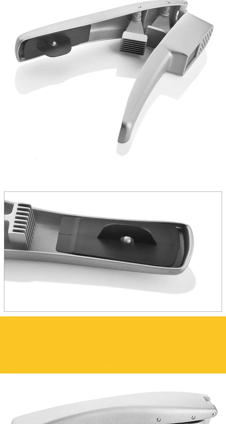 Manual Garlic Press – Heavy-Duty Aluminum Alloy Garlic Crusher & Slicer