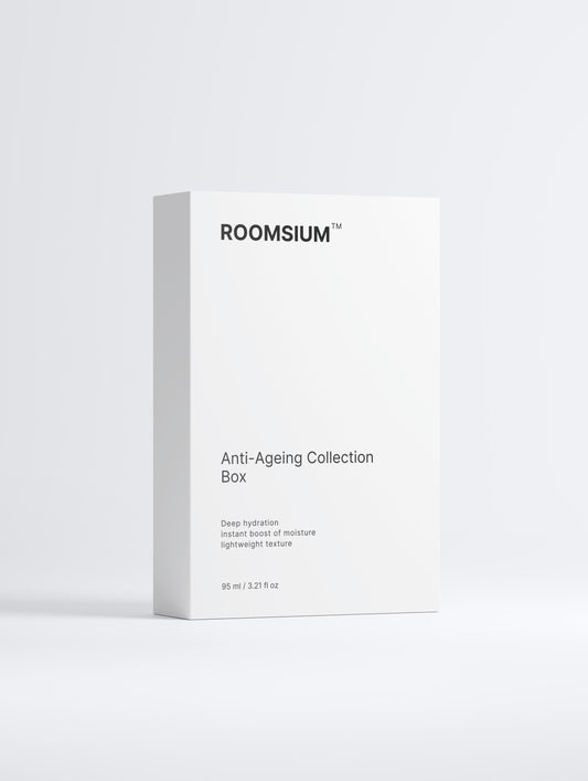 Roomsium Anti Aging Skincare Gift Set with Serum, Cream & Eye Care