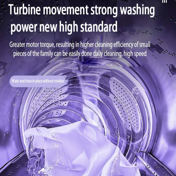 Mini Folding Washing Machine – Portable Automatic Washer - Roomsium