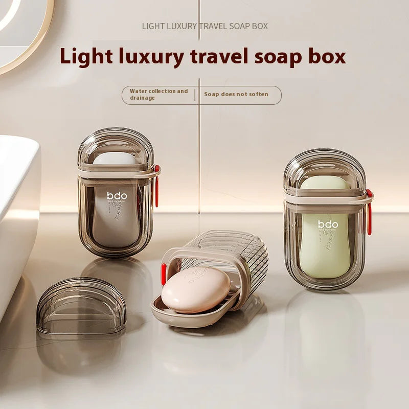 Portable Soap Box – Leak-Proof Travel Soap Case