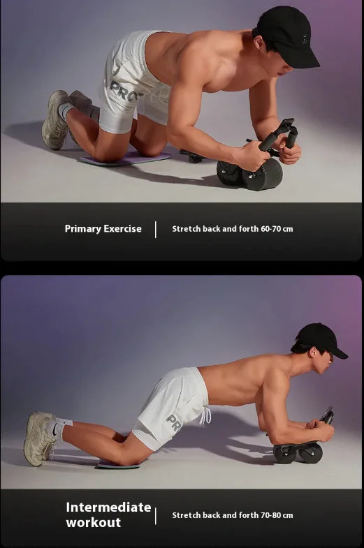 Automatic Rebound Abdominal Wheel - Roomsium