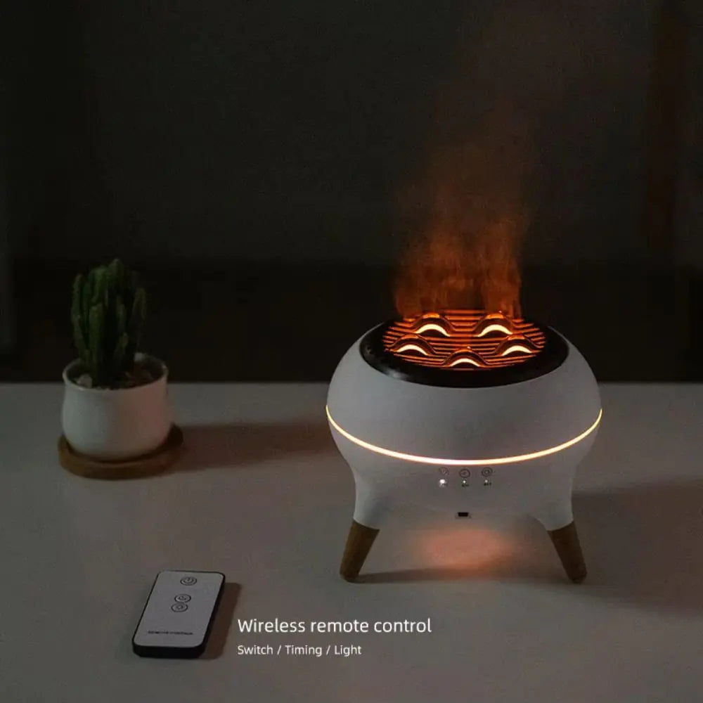Net30 Flame Effect LED Aromatherapy Diffuser – Ultrasonic