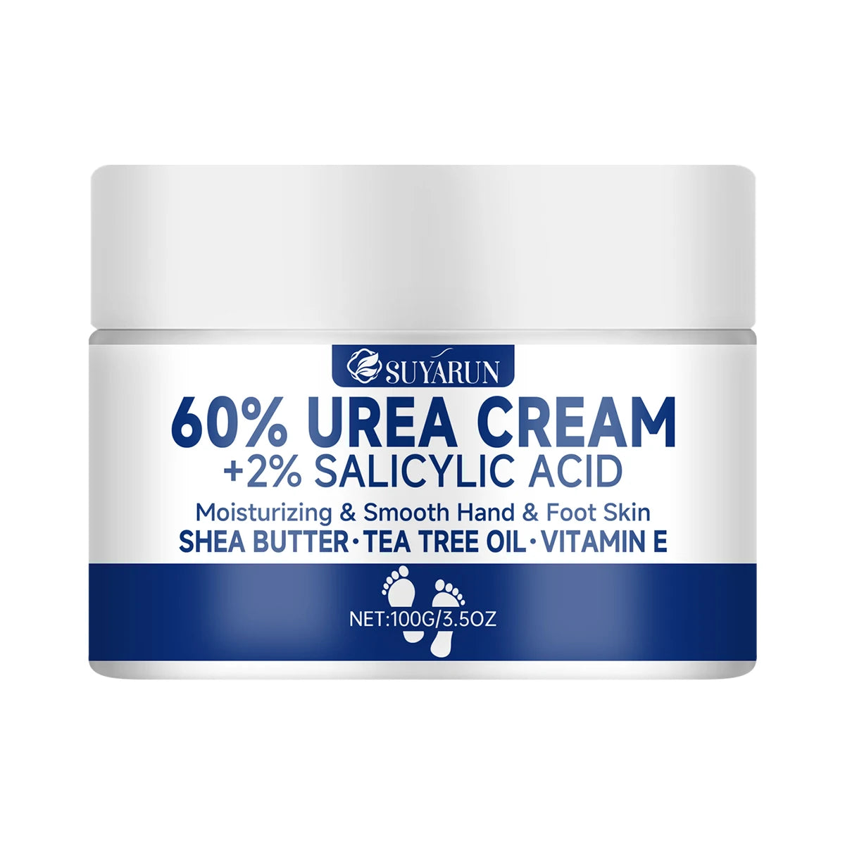 SUYARUN 60% Urea Foot Cream for Dry & Rough Skin