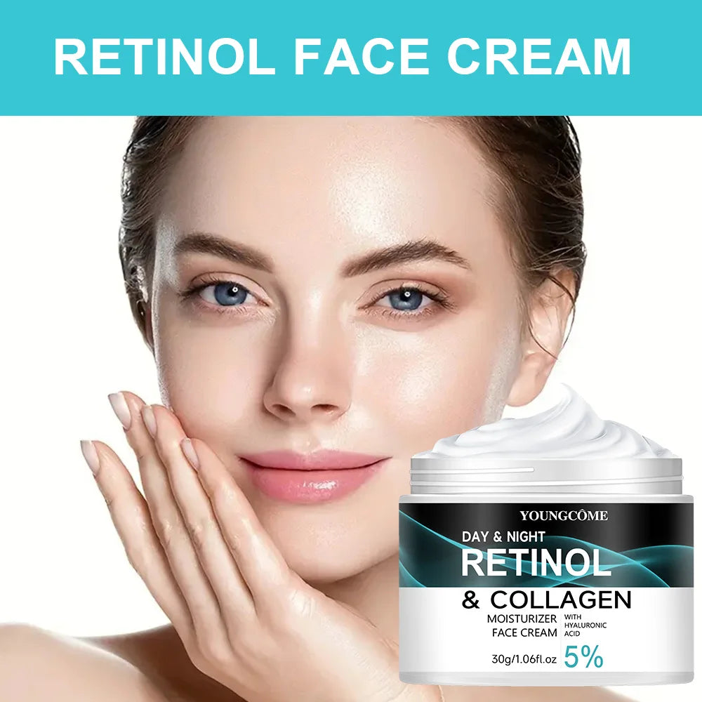 YOUNGCOME Retinol Face Cream – Hydrating & Texture Refining Moisturizer (30g / 60g) - Roomsium