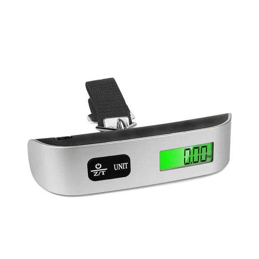 Portable Digital Luggage Scale 110lb / 50kg – LCD Hanging Travel Scale