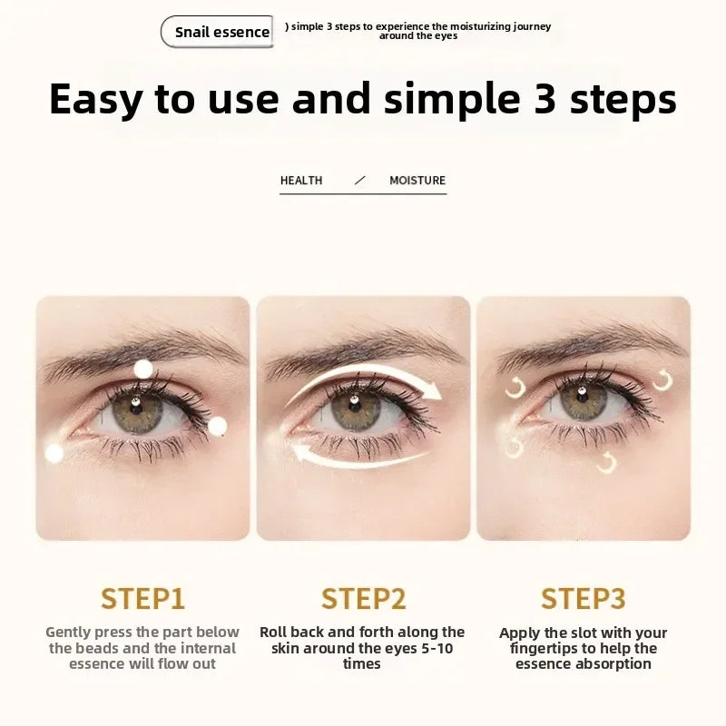 Snail Collagen Skincare Set – Hydrating Face Cream & Eye Serum - Roomsium