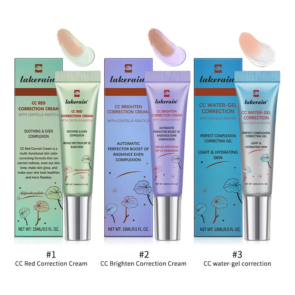 CC Cream Foundation Set with Centella – Lightweight Hydrating Base Makeup (3-Piece Set) - Roomsium