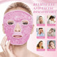 Facial and Eye Mask Ice Pack – Reusable Hot & Cold Gel Bead Mask